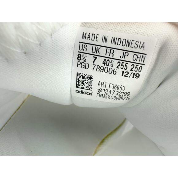 Adidas Lite Racer Reborn Womens Sz 8.5 Cloud White Running Sneakers Shoes F36653 - Picture 7 of 9